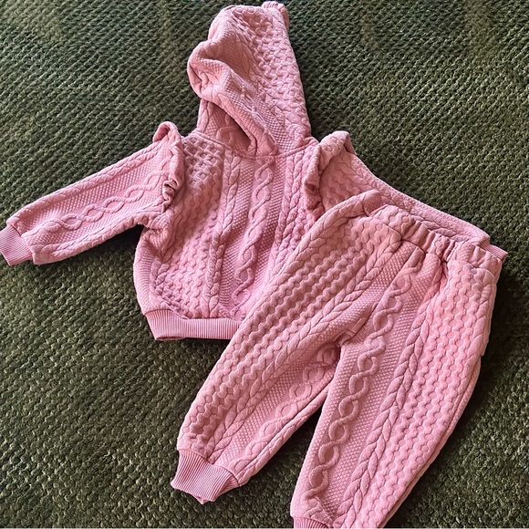 Oshkosh Carters Just Lizzy Coord Set 2pc Outfits Bundle Girl 12 18 Mo Cozy Warm - Picture 3 of 16